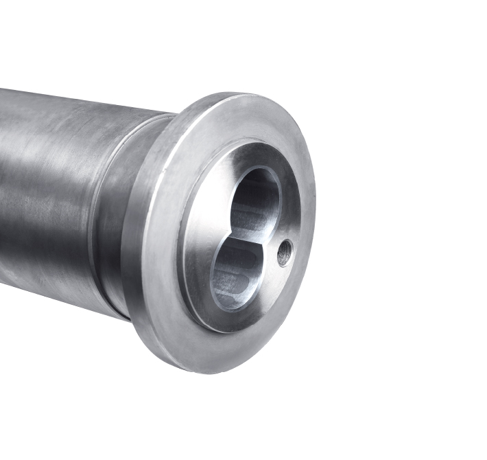 Bimetallic screw and barrel